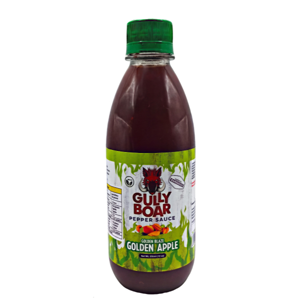 Gully Boar Golden Apple Pepper Sauce 255ml