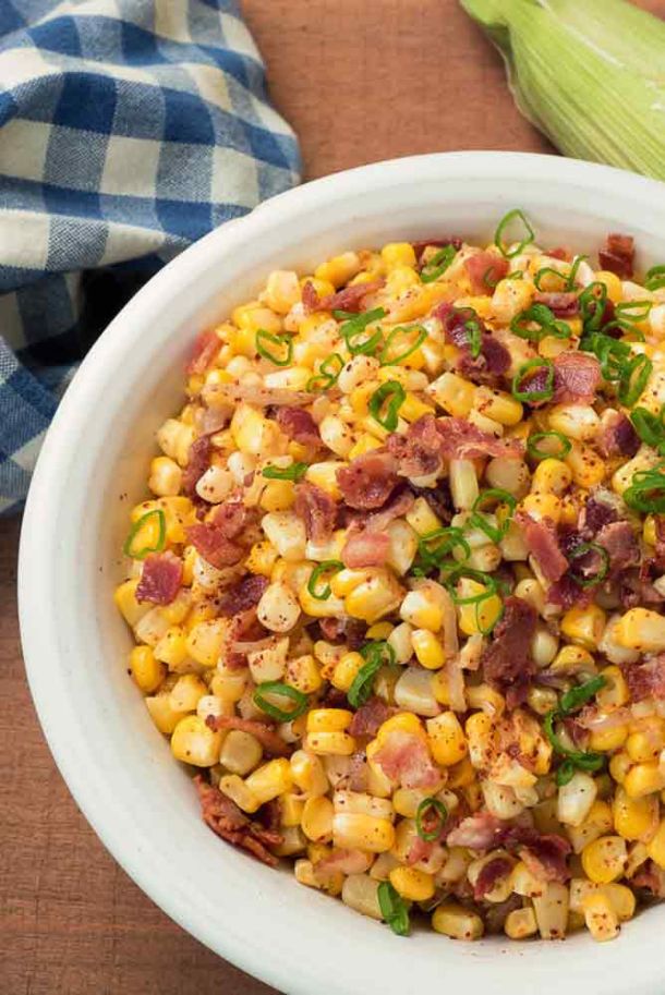 Corn & Bacon Salad