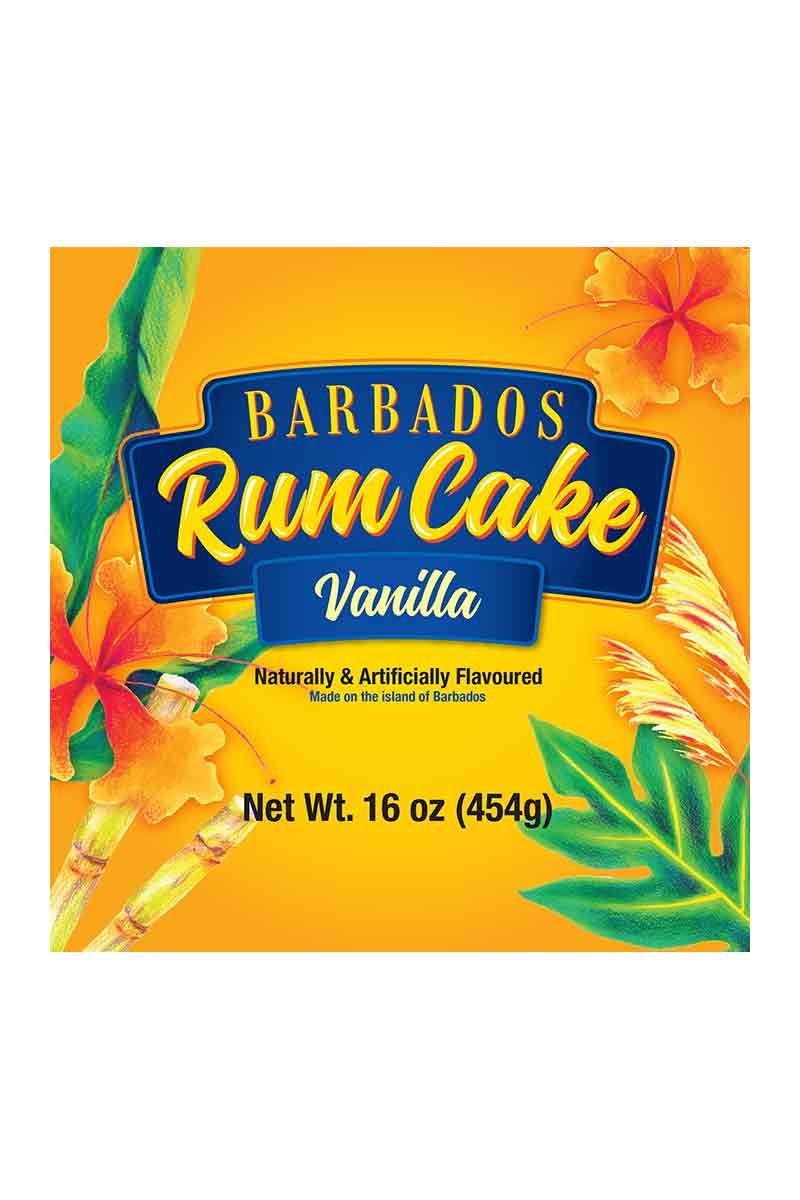 Barbados Vanilla Rum Cake
