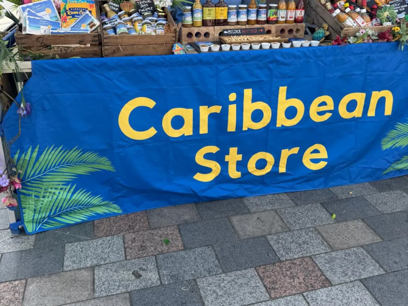 Selection of Dream Caribbean Products on Display